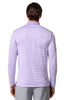 Men's Erodym Long Sleeve Sports Polo | Lavendula/White Stripe