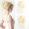 Messy Curly Fluffy Hair Bun Clip in Ponytail Hair Extensions