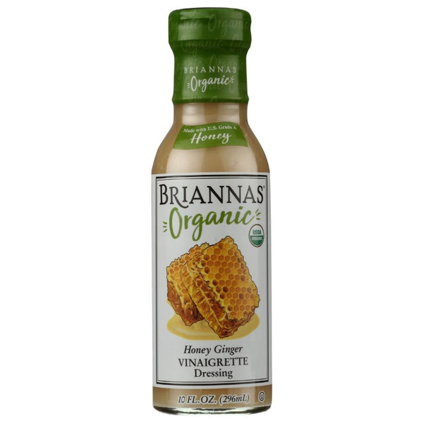 BRIANNAS: Dressing Honey Ginger Vinaigrette, 10 oz