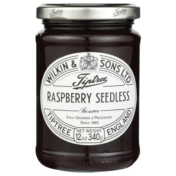 TIPTREE: Preserve Raspberry, Seedless, 12 oz