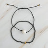 Genuine Pearl Color Dream Bracelet Set of 2