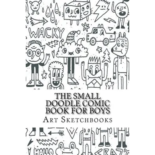 The Small Doodle Comic Book for Boys: Mixed, 6" x 9", 100 Pages - Paperback
