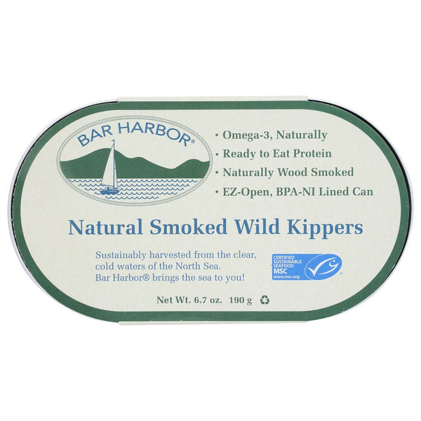 BAR HARBOR: All Natural Smoked Wild Kippers 6.7 oz