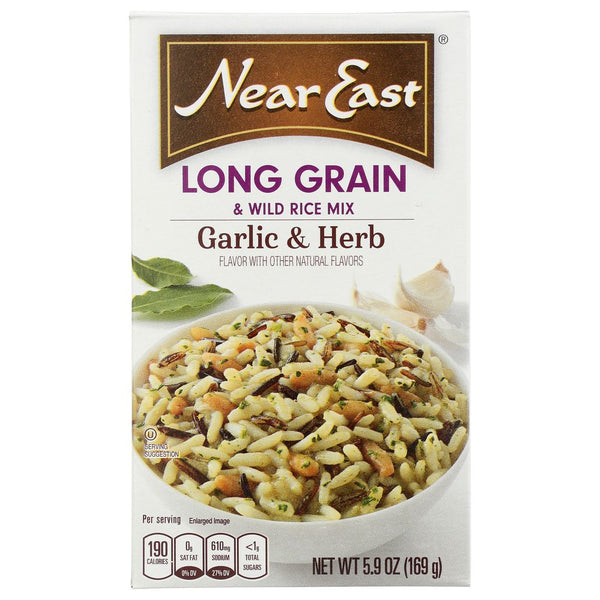 NEAR EAST: Rice Mix Long Grain Wild Garlic, 5.9 oz