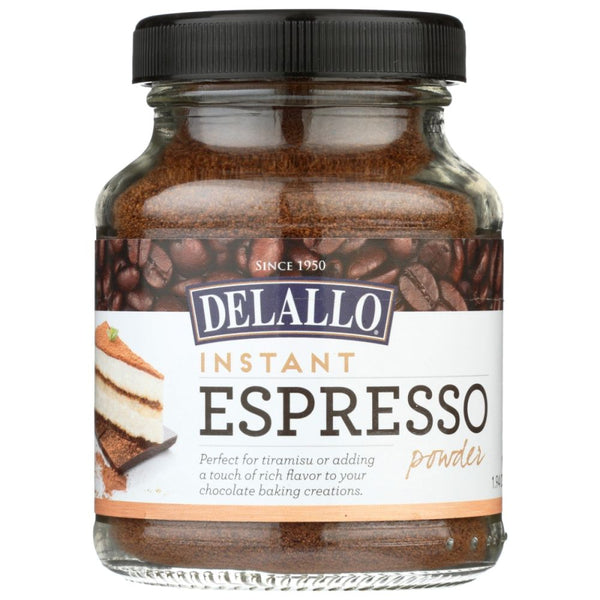 DELALLO: Baking Powder Espresso, 1.94 oz
