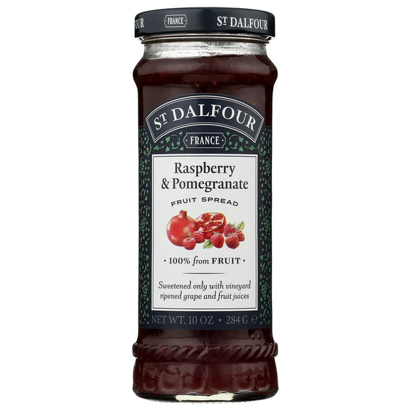 ST DALFOUR: Red Raspberry & Pomegranate, 10 oz