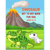 Dinosaur Dot to Dot Book For Kids Ages 6-9: Connect the dot Activities for Learning - Paperback