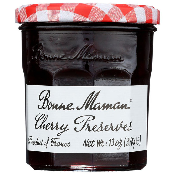 BONNE MAMAN: Cherry Preserves, 13 oz