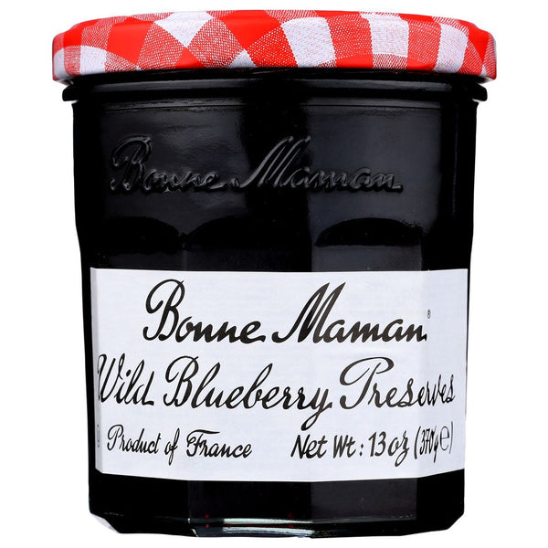 BONNE MAMAN: Wild Blueberry Preserves, 13 oz