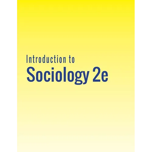 Introduction to Sociology 2e - Paperback