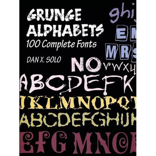Grunge Alphabets - Paperback