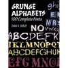 Grunge Alphabets - Paperback