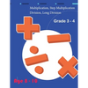 Multiplication, Step Multiplication Division, Long Division Grade 3 - 4 Age 8 - 10 - Paperback