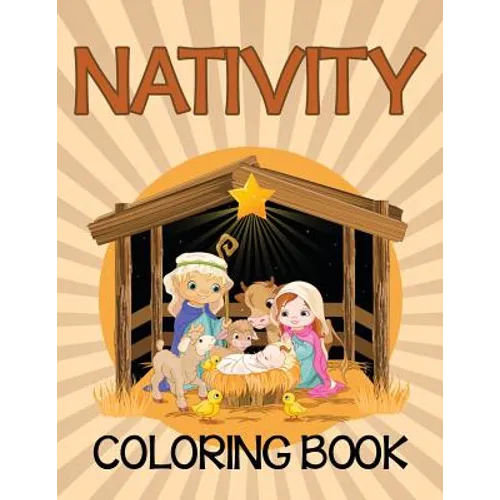 Nativity Coloring Book (Bible Edition) - Paperback