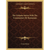 The Vedanta Sutras With The Commentary By Ramanuja - Paperback