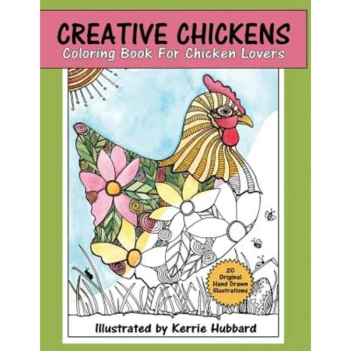 Creative Chickens Coloring Book - Paperback