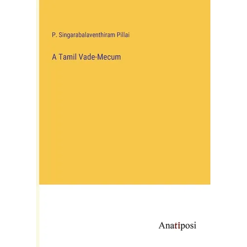 A Tamil Vade-Mecum - Paperback