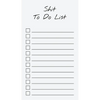To Do List Notepad: Shit To Do List, Checklist, Task Planner for Grocery Shopping, Planning, Organizing (Funny Quotes) - Paperback
