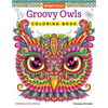 Groovy Owls Coloring Book - Paperback