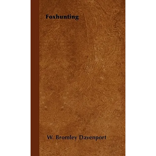 Foxhunting - Paperback