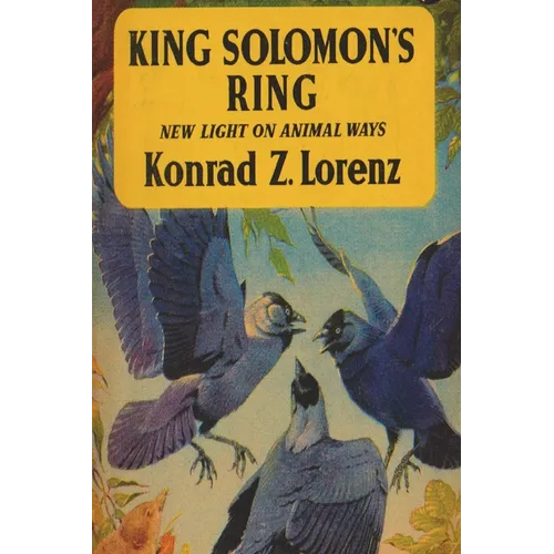 King Solomon's Ring: New Light on Animal Ways - Paperback