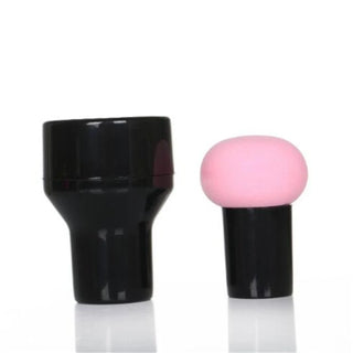 Buy pink Mushroom Head Makeup Sponge Cosmetic Puff Makeup Blender With Box Foundation Sponge for Make Up спонж для макияжа Beauty Tools