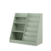 Kids Bookshelf with Toy Storage Organizer, 34.65" Multi-Tier