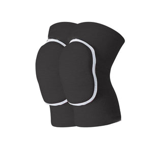 Buy 1-pair-black-white 1 Pair Knee Pads for Dancing Men Women Kids Gym Yoga Pilates Workout Training Tennis Sponge Elastic Protector Knees Brace Suppor