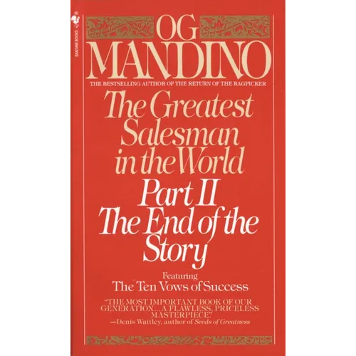 The Greatest Salesman in the World, Part II: The End of the Story - Mass Market Paperbound