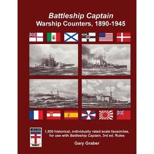 Battleship Captain Warship Counters, 1890-1945 - Paperback