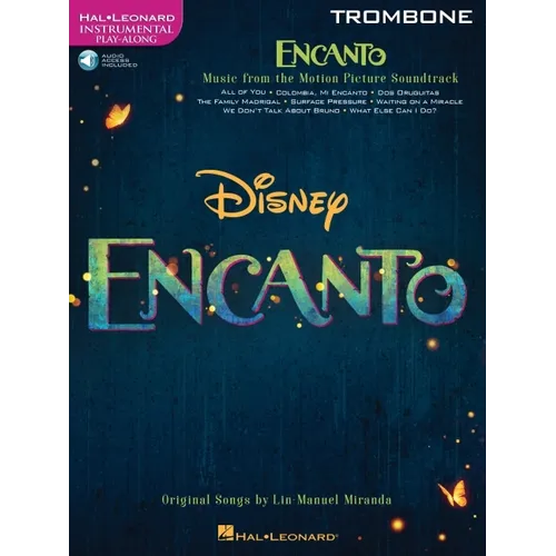Encanto for Trombone: Instrumental Play-Along - Paperback