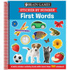 Brain Games - Sticker by Number: First Words (for Kids Ages 3-6): A Kid's Sticker Activity Book with More Than 150 Stickers! - Spiral