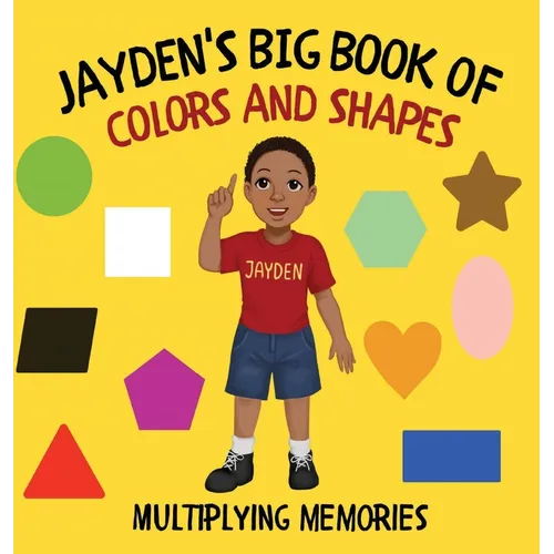 Jayden's Big Book of Colors and Shapes - Hardcover