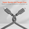 HyperGear Flexi PRO USB-C to USB-C Cable 4ft