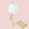 Creative Shape-Changing Wooden Lamp – Foldable Modern Desk Light for Bedroom, Study & Living Room