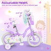 12-Inch Girls Bike with Training Wheels for Ages 3-4