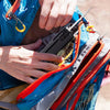 Essential stainless - steel multi - tool: quick - flip grav pick, door keys, lock rake. Durable.