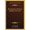 The Memoirs Of Susan Sibbald 1783-1812 - Paperback