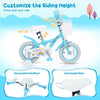 Girls Bike 12-18 Inch with Training Wheels and Basket