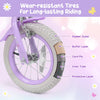 Girls Bike 18 Inch with Training Wheels and Front Bag