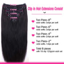 Straight Clip in Extensions