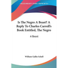 Is The Negro A Beast? A Reply To Charles Carroll's Book Entitled, The Negro: A Beast - Paperback