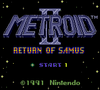 Metroid 2 DX Gameboy Color Reproduction Video Game Cart