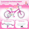 Girls Bike 12-18 Inch with Training Wheels and Basket