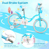 Girls Bike 12-18 Inch with Training Wheels and Front Bag