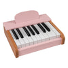 18-Key Wooden Piano for Kids with Music Stand