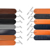Mens Genuine Leather Sliding Buckle Belt