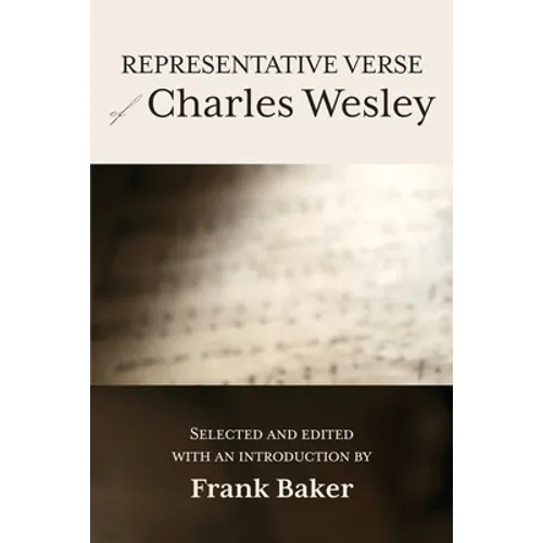 Representative Verse of Charles Wesley - Paperback