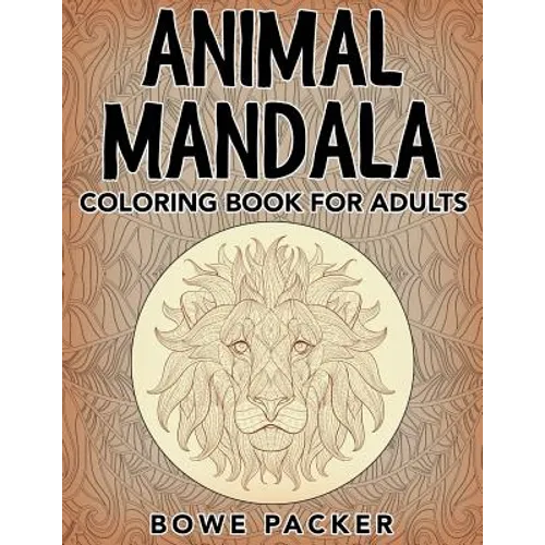 Animal Mandala: Coloring Book For Adults - Paperback
