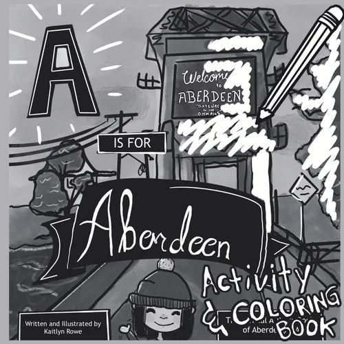 A is for Aberdeen Activity and Coloring Book - Paperback